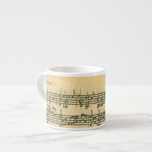 Espresso Bach Chaconne Espressotasse (Vorderseite Links)