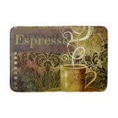 Espresso Badematte (Vorderseite)