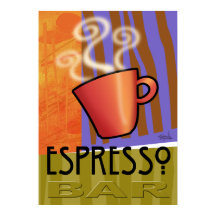 Espresso Bar | Orangenolivengrün