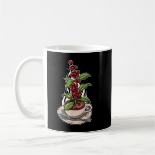 Espresso Barista Pflanze Kaffee Lover Kaffeetasse