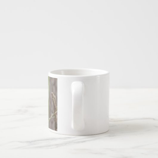 Espresso Becher Foto roter Panda. Espressotasse (Rückseite)