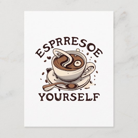 Espresso Begleitkarte (Vorderseite)