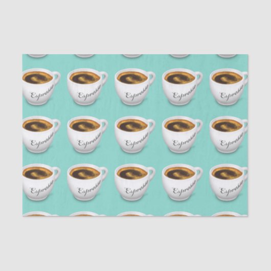 Espresso-bitte Seidenpapier (Vorderseite)