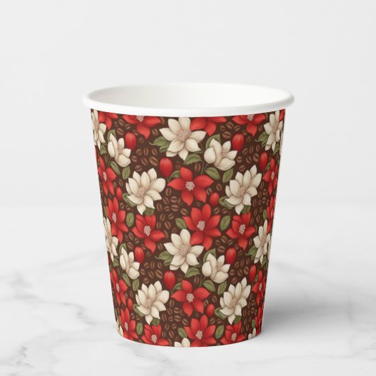 Espresso Bloom Pappbecher (Rückseite)