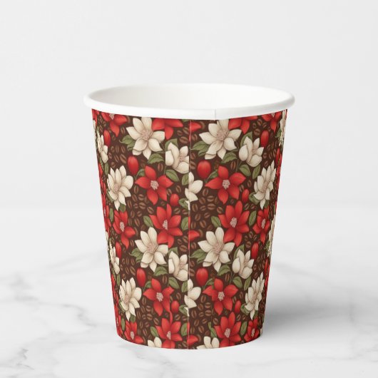 Espresso Bloom Pappbecher (Rechts)