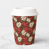 Espresso Bloom Pappbecher (Rückseite)