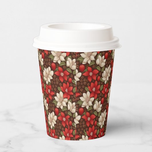 Espresso Bloom Pappbecher (Rechts)