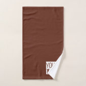 Espresso-Bohne Badhandtuch Set (Handtuch)