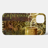 Espresso Case-Mate iPhone Hülle (Rückseite (Horizontal))