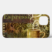 Espresso Case-Mate iPhone Hülle (Rückseite (Horizontal))