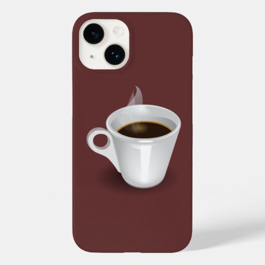 Espresso Case-Mate iPhone Hülle (Rückseite)