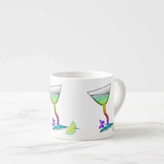 ESPRESSO & CHINA CUPS - BUTTERFLY MARTINI ESPRESSOTASSE (Vorderseite Rechts)