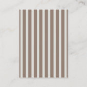 Espresso Coffee Diaper Raffle Baby Shower Ticket Begleitkarte (Rückseite)