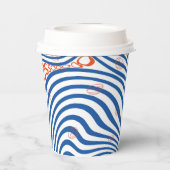 Espresso Coffee Vibrannt Paper Cups Pappbecher (Rückseite)