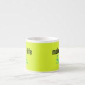 Espresso Cup für Leben Espressotasse (Vorderseite)