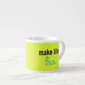 Espresso Cup für Leben Espressotasse (Vorderseite Rechts)