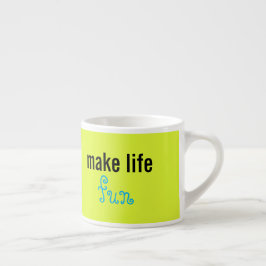 Espresso Cup für Leben Espressotasse