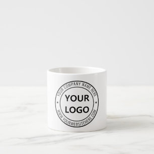Espresso Cup für Unternehmen und Textunternehmen Espressotasse