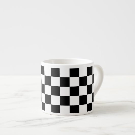 Espresso Cup mit kontrollierter Flagge Espressotasse (Vorderseite Rechts)