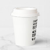 Espresso darf nicht selbst pappbecher (Rechts)