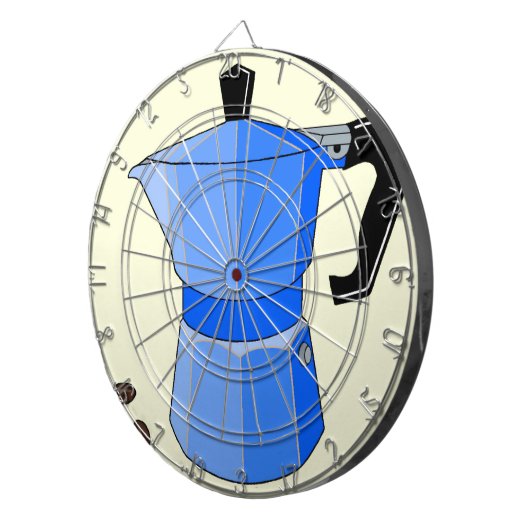 Espresso Dartscheibe (Vorderseite rechts)