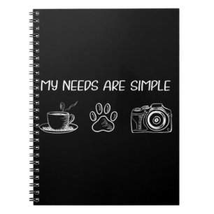 Espresso Dslr Australian Shepherd Bulldog Fotogra Notizblock