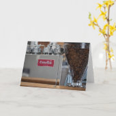 Espresso Elegance Ein perfektes Wochenende in Este Karte (Gelbe Blume)