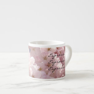 Espresso Expresso Expresso Frühling Rosa Blüten Espressotasse