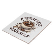 Espresso Fliese (Seite)
