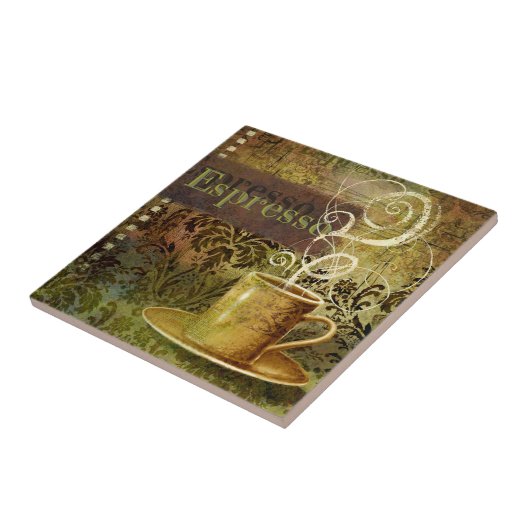 Espresso Fliese (Seite)