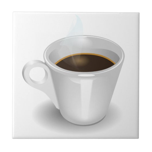 Espresso Fliese (Vorderseite)