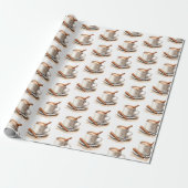 Espresso Geschenkpapier (Ungerollt)