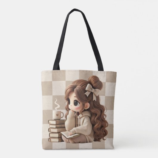 Espresso Girl Tasche (Rückseite)