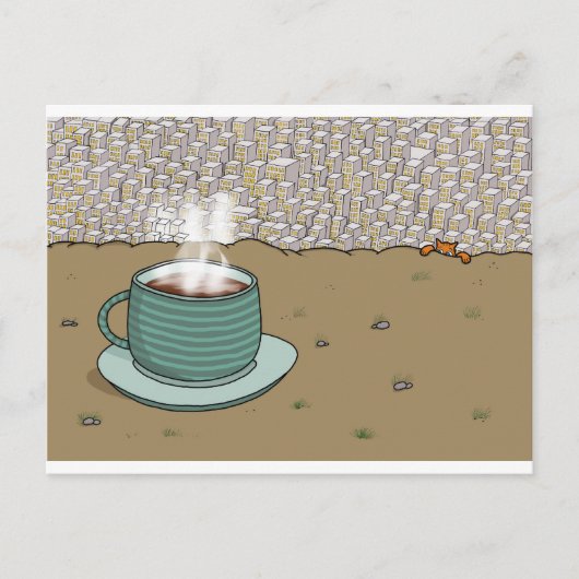 Espresso Hill Postkarte (Vorderseite)