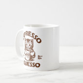 Espresso I Guesso Kitten Kaffee Lover Kaffeetasse (Vorderseite Links)