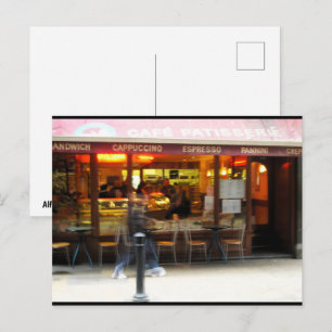 Espresso in Motion Postkarte