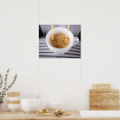 Espresso in Tasse Poster (Küche)