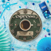 Espresso Italian Coffee Bar Kitchen Decor Pappteller (Party)