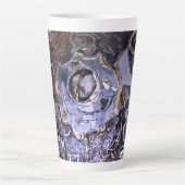 Espresso-Kaffee Cappuccino Metallic-Look Milchtasse (Vorderseite)