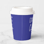 Espresso-Kaffee editierbar Pappbecher (Rechts)