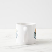 Espresso-Kaffee-Liebhaber-Design Espressotasse (Rückseite)