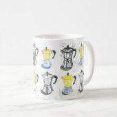 ESPRESSO Kaffee-Tasse Kaffeetasse (VorderseiteRechts)