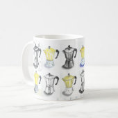 ESPRESSO Kaffee-Tasse Kaffeetasse (Vorderseite Links)