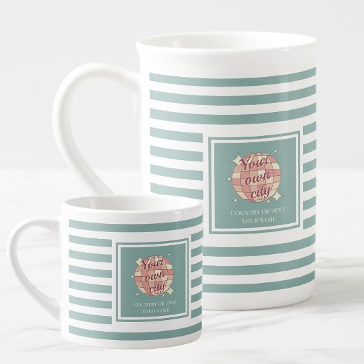 Espresso Kaffee Tasse Stadt Name Souvenir