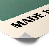 Espresso Kaffeemaschine, Kunstdrucken, Minimalisti Poster (Ecke)