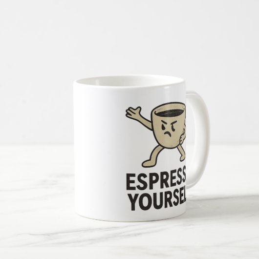 Espresso Kaffeetasse (VorderseiteRechts)