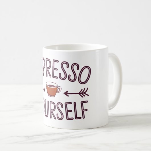 Espresso Kaffeetasse (VorderseiteRechts)