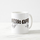 Espresso Kaffeetasse (VorderseiteRechts)