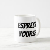 Espresso Kaffeetasse (VorderseiteRechts)