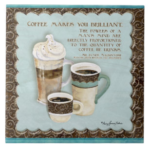 Espresso-Küche Kaffee-u. Schokoladen-Java Latte Fliese